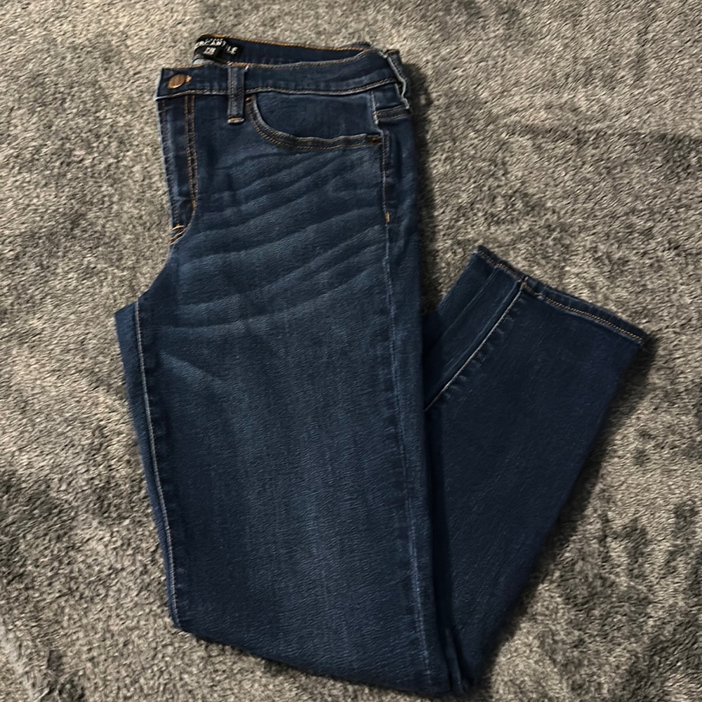 J. Crew Factory, women’s size 30/28, jeans in dark blue